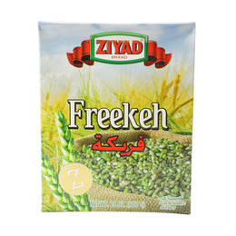 Ziyad Freekeh فريكة Healthy Grain: Freekeh (pronounced “free-ka”) is fire roasted baby green wheat. It’s earthy, nutty and delicious flavor enhances any entrée. Superfood: All-natural, vegetarian, and vegan with NO artificial flavors or colors. Freekeh retains a higher content of dietary fiber, protein, vitamins, and minerals than traditional wheat.