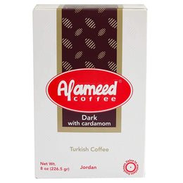 Al Ameed Dark Roast Ground Coffee w/ Cardamom  قهوة العميد