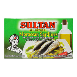 Sultan Sardines in Olive Oil Hot